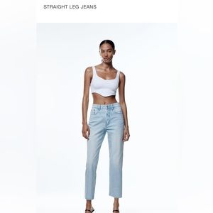 Zara Straight Leg Jeans